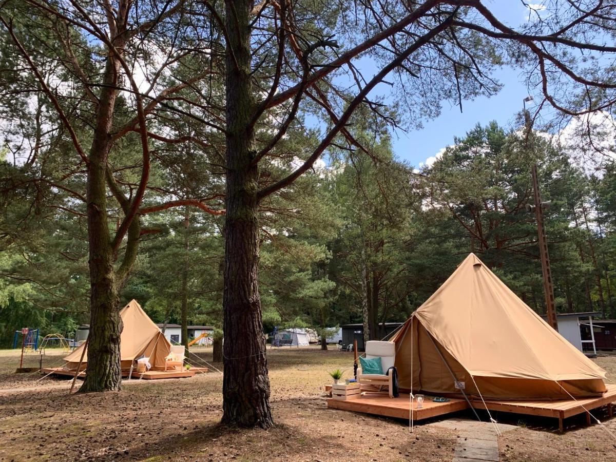 Camp Bursztynowy Las Hotel Gdańsk Exterior foto