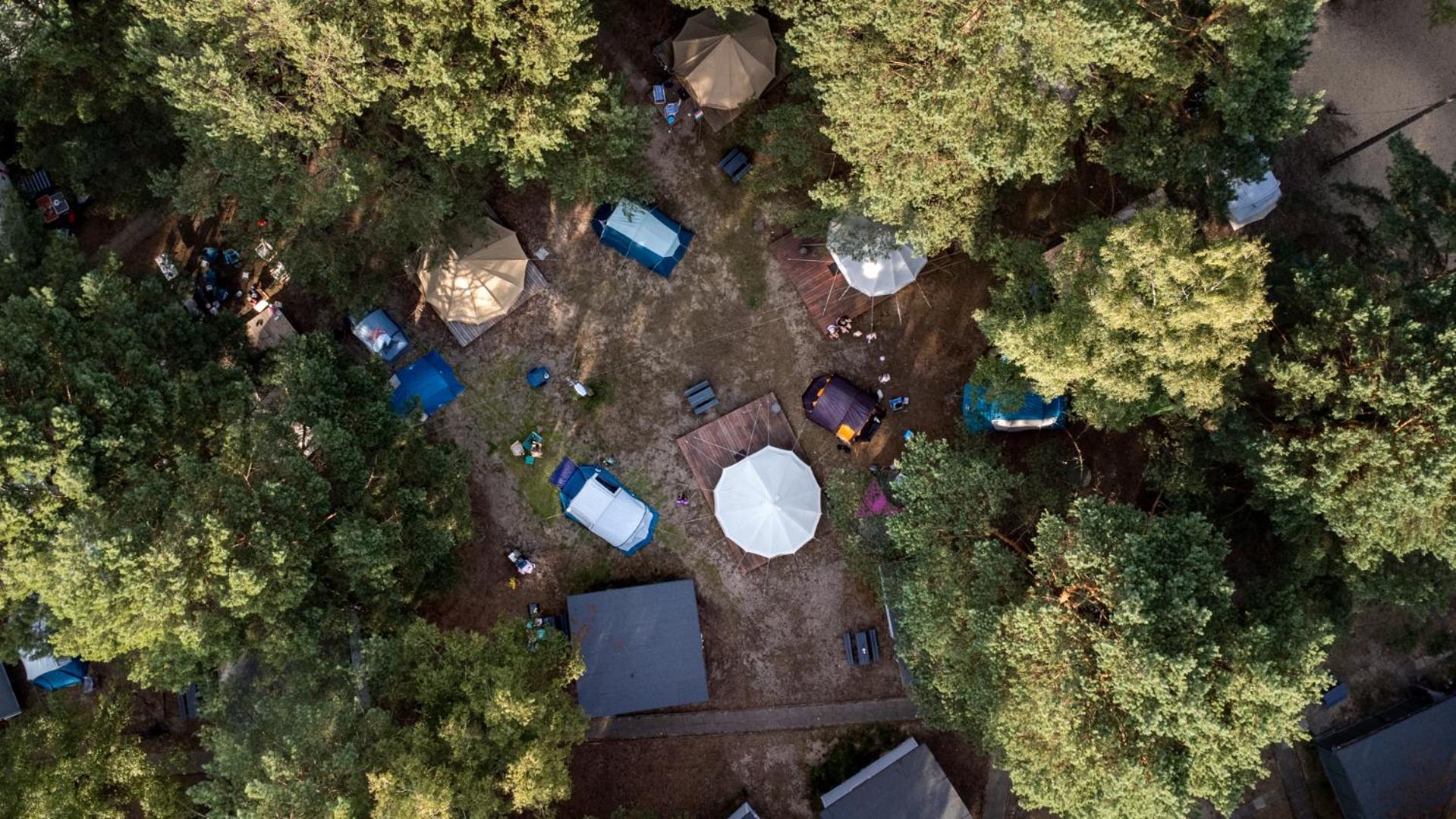 Camp Bursztynowy Las Hotel Gdańsk Exterior foto