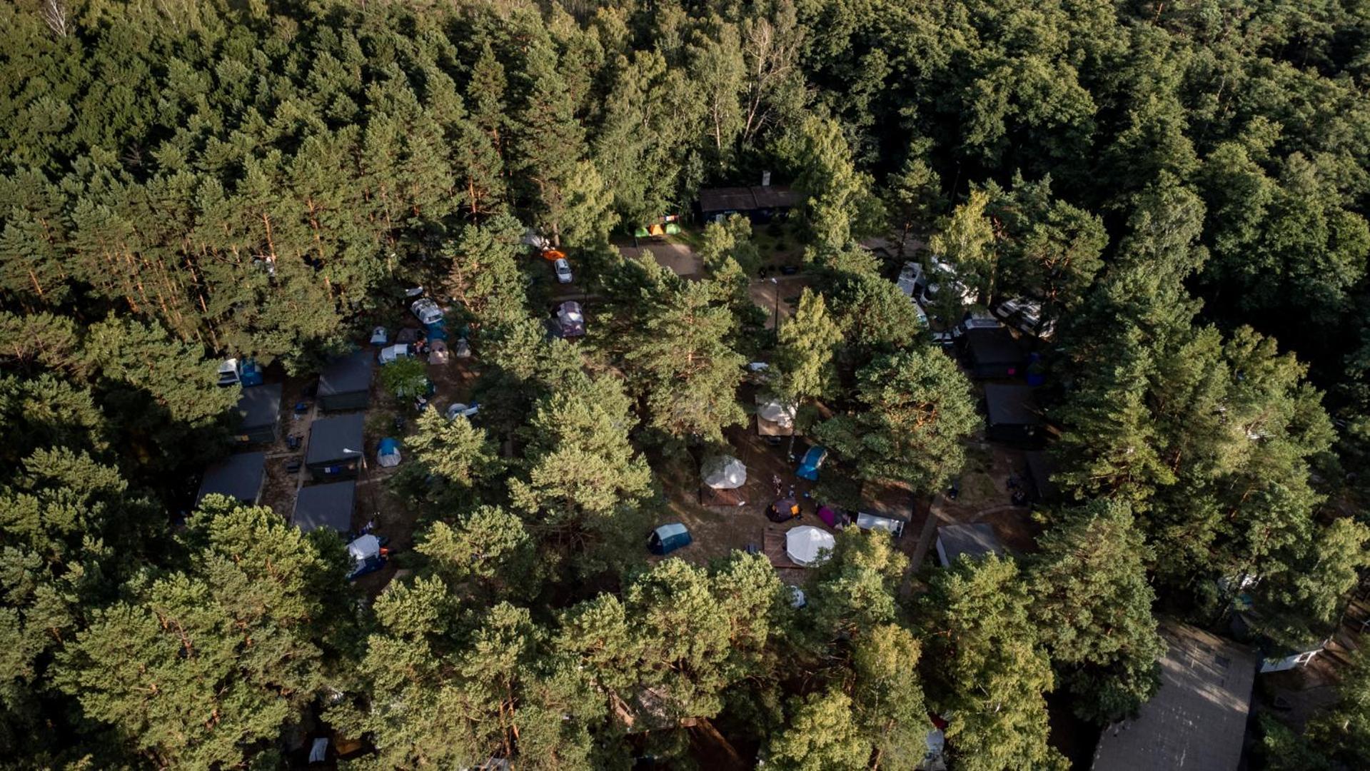 Camp Bursztynowy Las Hotel Gdańsk Exterior foto