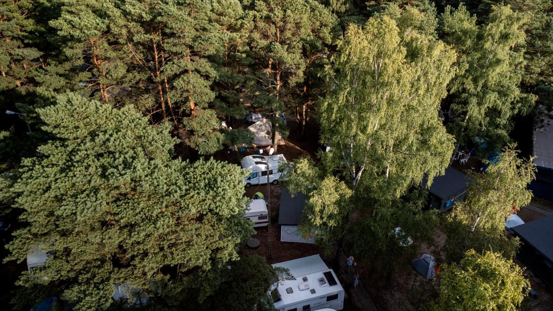 Camp Bursztynowy Las Gdańsk Exterior foto