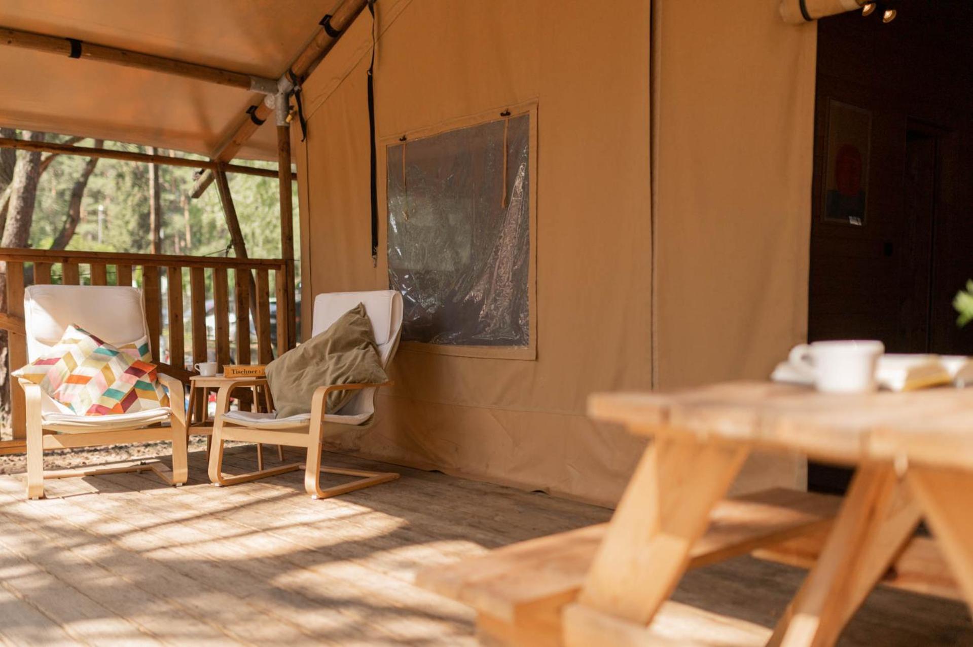 Camp Bursztynowy Las Gdańsk Exterior foto